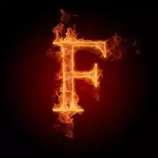 stylish f name dp